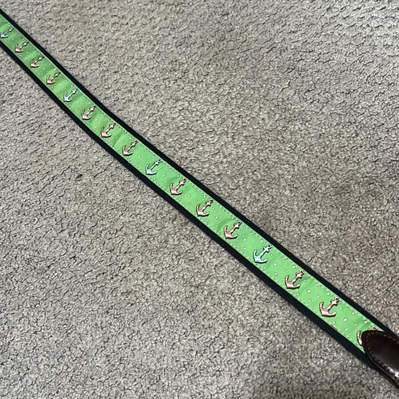 Vineyard Vines Mens Christmas Anchor Belt 36 - Picture 6 of 7